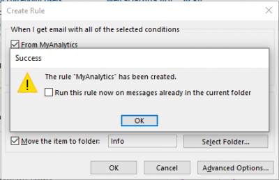 Create Rules to Automatically Sort Incoming Mail in Outlook